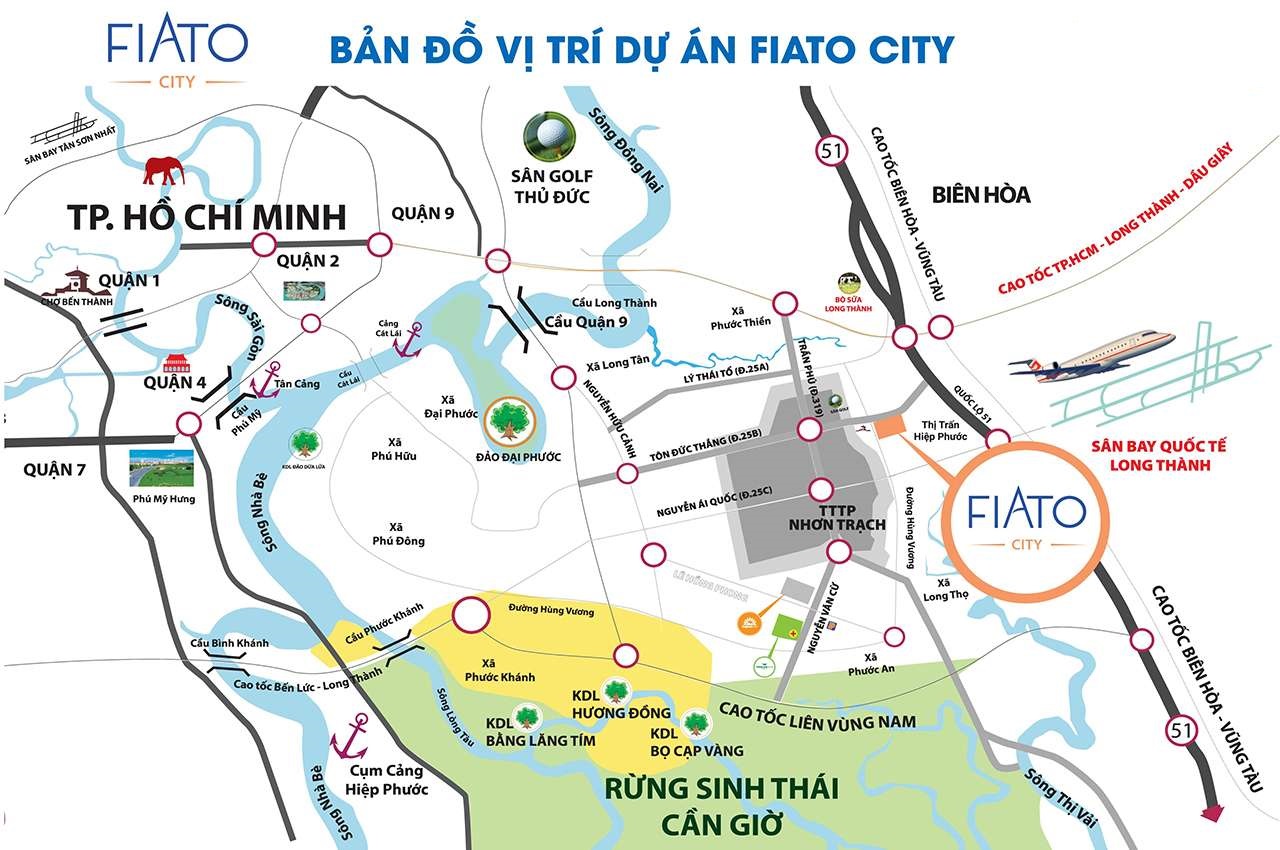 Căn hộ Fiato City Nhon Trach và đất nền Nhon Trach - Điểm đến mơ ước của các nhà đầu tư