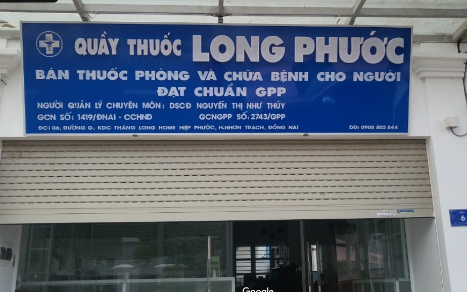 Quầy thuốc tây 